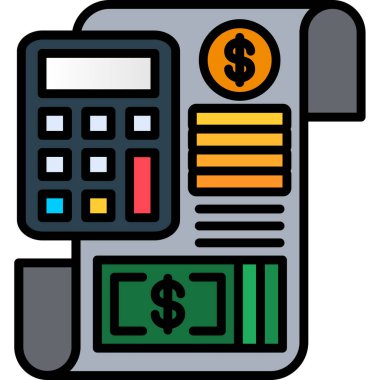 para nakit hesap makinesi simgesi