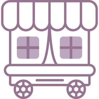 Gıda simgesinin vektör illüstrasyonu