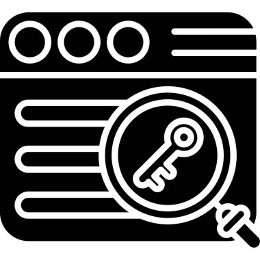 Moda Biçiminde Arama Simgesi İzole Arkaplanı