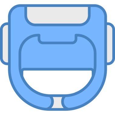 Kahve makinesi. Basit illüstrasyon, tasarım