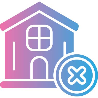 ev web simgesi basit illüstrasyon