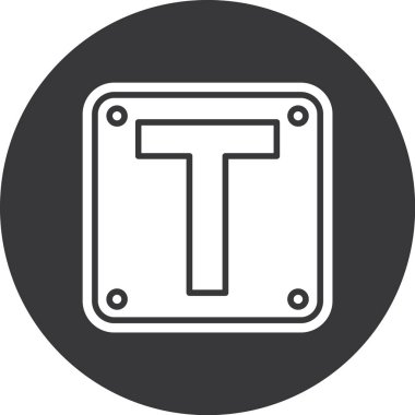 kapı simgesi vektör illüstrasyonu