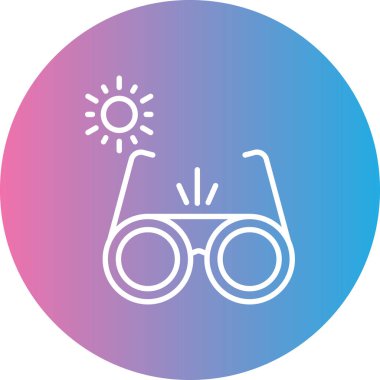 Modern simgenin vektör illüstrasyonu