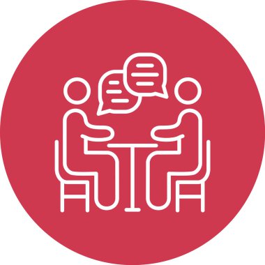 toplantı simgesi çizimi