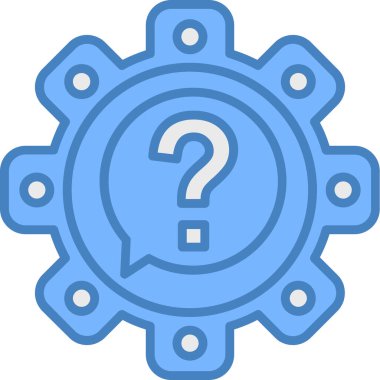 Teçhizat Web simgesi basit illüstrasyon