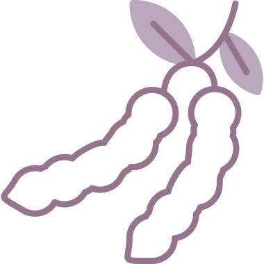 Ağacın vektör illüstrasyon simgesi