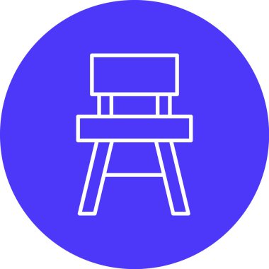 sandalye simgesi çizimi