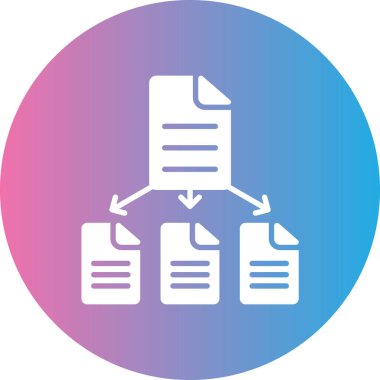 Dosya. Web simgesi basit tasarım