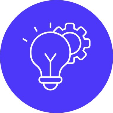 ampul vektör simgesi modern basit vektör illüstrasyonu