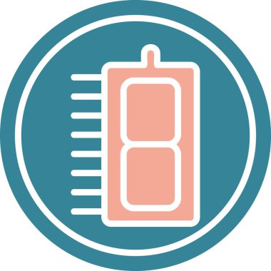 pil simgesi, vektör illüstrasyonu