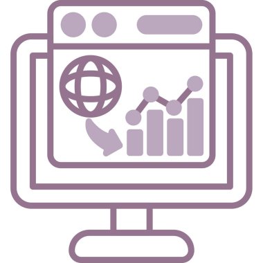 ekran vektör simgesini izle