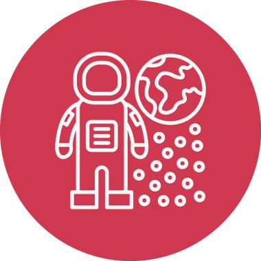 küresel iş. Web simgesi basit tasarım