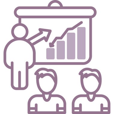 sunum çizelgesi çizelgesi simgesi,