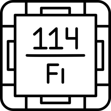 Elektronik devre için modern bir simgenin vektör çizimi