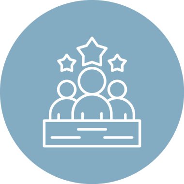 İş ve finans simgesinin vektör illüstrasyonu