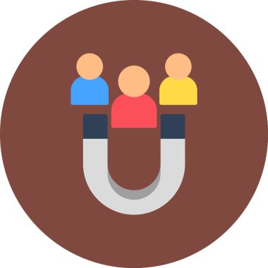 insanlar düz vektör simgesi