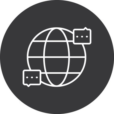 Seo simgesinin vektör illüstrasyonu