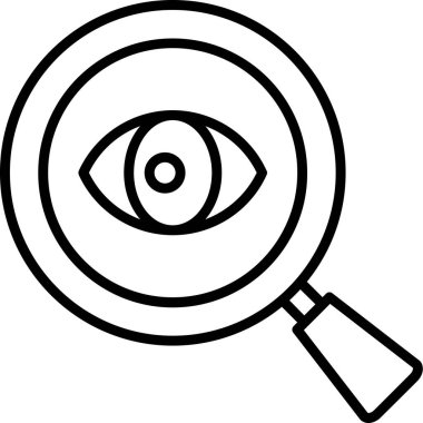 Ara. Web simgesi basit illüstrasyon