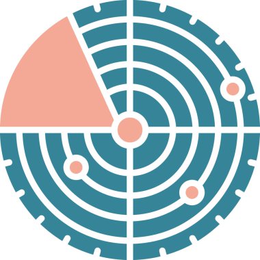 Hedef. Web simgesi basit illüstrasyon