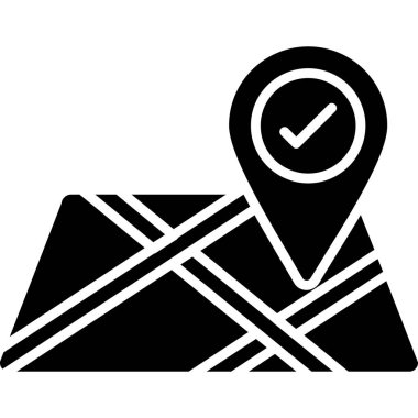 posta haritası konumu simgesi