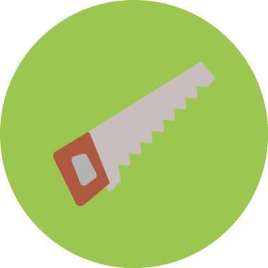 Gördüm. Web simgesi basit illüstrasyon