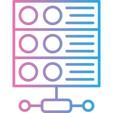 ağ web simgesi basit illüstrasyon tasarımı, beyaz üzerinde izole edilmiş vektör