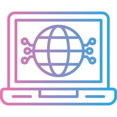 Modern b 'nin vektör illüstrasyonu eksik simgesi