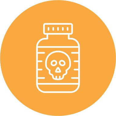 şişe simgesi vektör illüstrasyonu