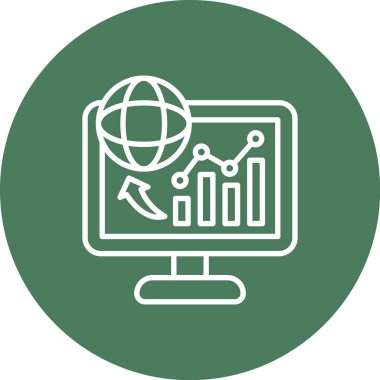 vektör izleyici simgesi illüstrasyonu