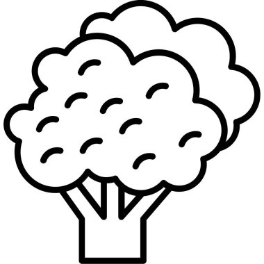 Bulut. Web simgesi basit illüstrasyon