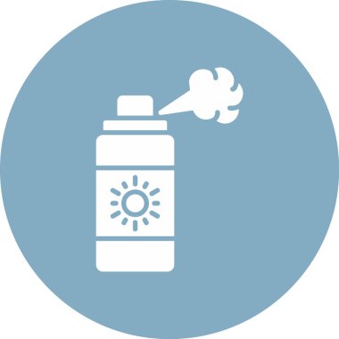 Gaz eksikliği simgesinin vektör illüstrasyonu