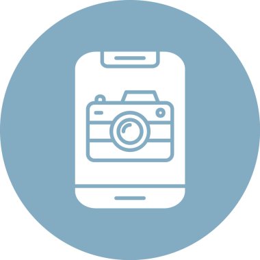 akıllı telefon simgesi vektör illüstrasyonu