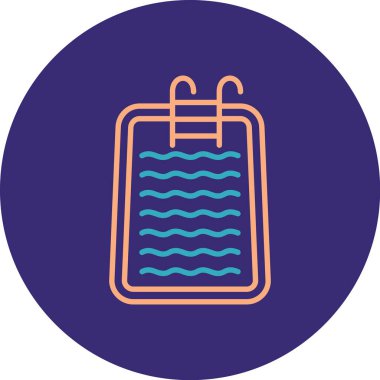 Seyahat simgesinin vektör illüstrasyonu