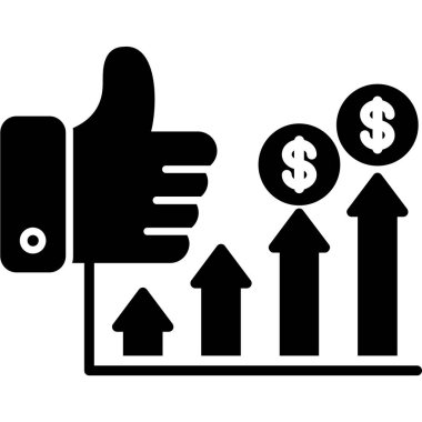 Mali grafik düz vektör simgesi