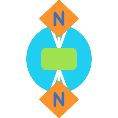 Beyaz ve turuncu arkaplanlı mavi arkaplanın vektör çizimi