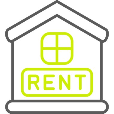 kira simgesi, vektör illüstrasyonu