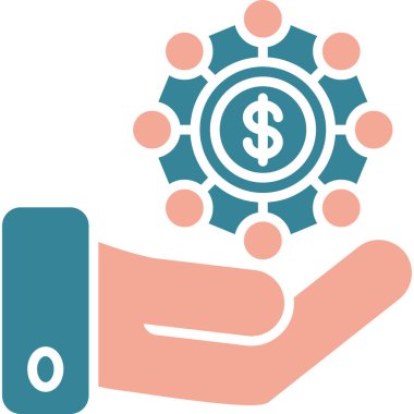 iş finans yönetimi simgesi - özet biçimi