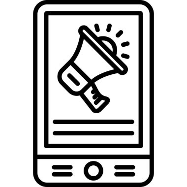 telefon simgesi, vektör illüstrasyonu