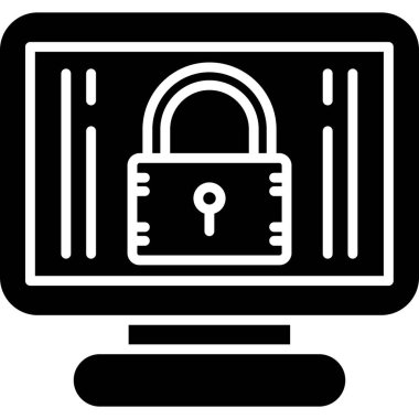 siber güvenlik kilidi simgesi