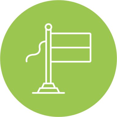 Modern b 'nin vektör illüstrasyonu eksik simgesi