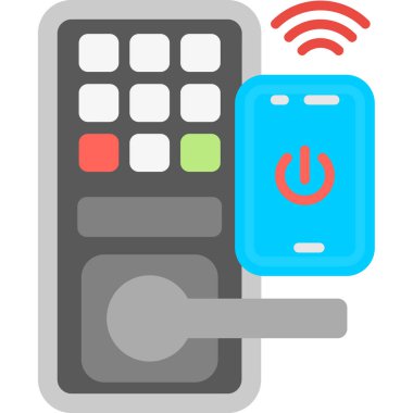 kablosuz kontrol vektör simgesi