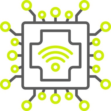 Kablosuz ağ işareti. ağ bağlantısı.