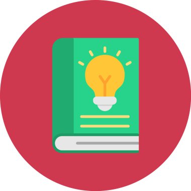 kitap simgesi, vektör illüstrasyonu