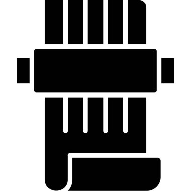 Modern bir simgenin vektör illüstrasyonu