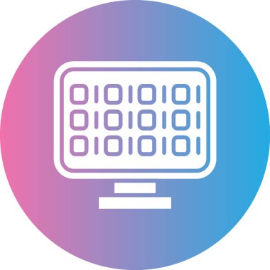 seo modern simgesinin vektör illüstrasyonu