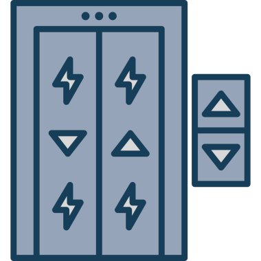 veri merkezi vektör simgesi