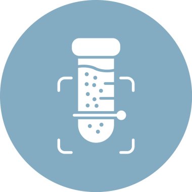 Benzersiz ilaç vektörü simgesi