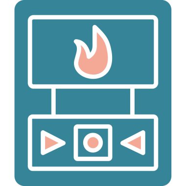 Simge vektör resimlemesini ateşle