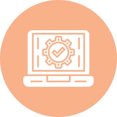 Modern simge vektör illüstrasyonu ayarlanıyor