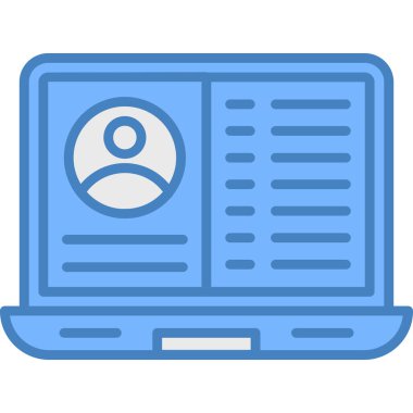 bilgisayar simgesi vektör illüstrasyonu